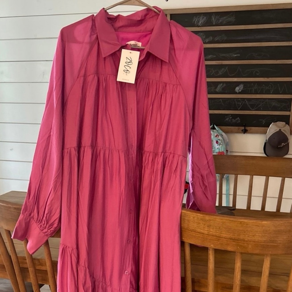 Shop zoco pink dress